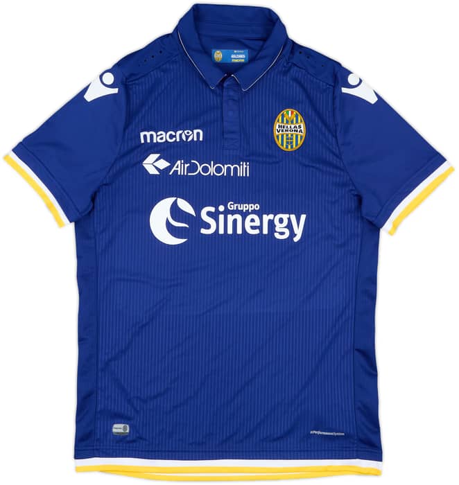 2018-19 Hellas Verona Home Shirt Laribi #21 - 9/10 - (M)