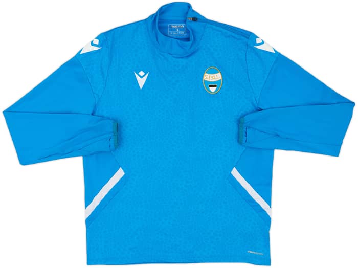 2022-23 SPAL Macron 1/4 Zip Drill Top - 6/10 - (S)