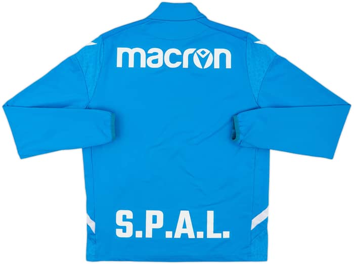 2022-23 SPAL Macron 1/4 Zip Drill Top - 6/10 - (S)