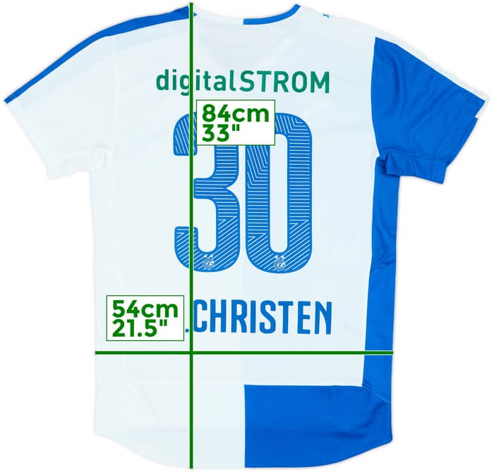 2015-16 Grasshoppers Home Shirt M.Christen #30 - 6/10 - (M)