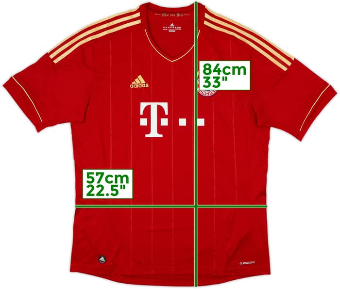 2011-13 Bayern Munich Home Shirt - 5/10 - (XL)