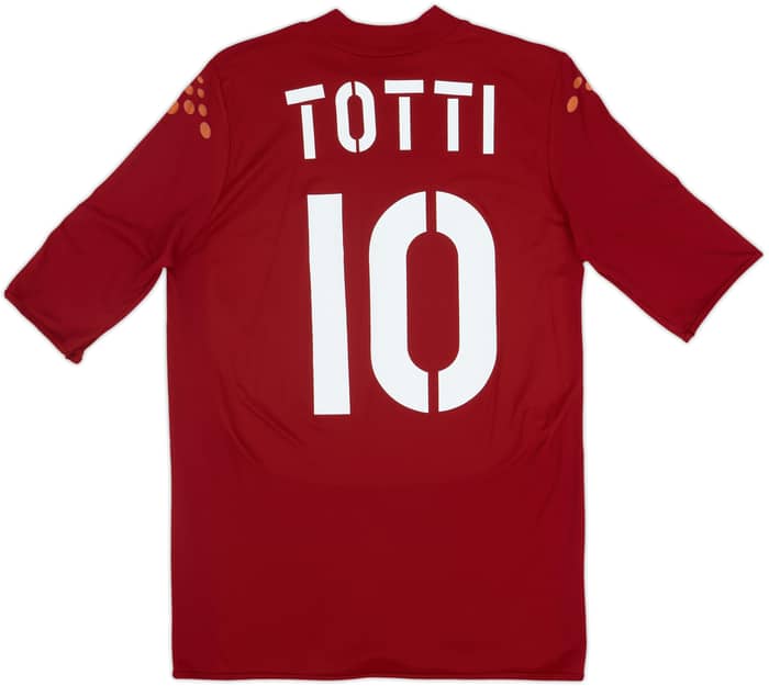 2003-04 Roma Camiseta de local Totti #10 - 7/10 - (L)