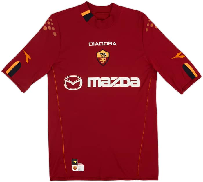 2003-04 Roma Camiseta de local Totti #10 - 7/10 - (L)