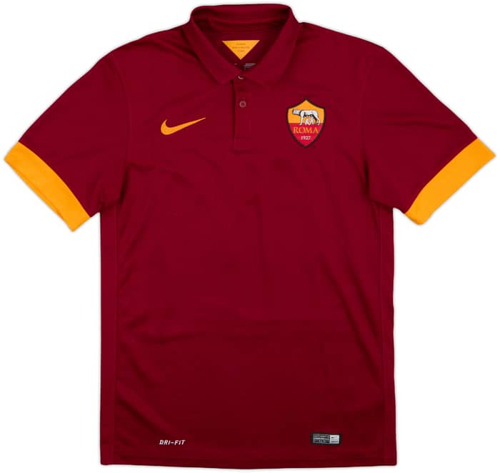 2014-15 Roma Home Shirt Pjanic #15 - 9/10 - (S)