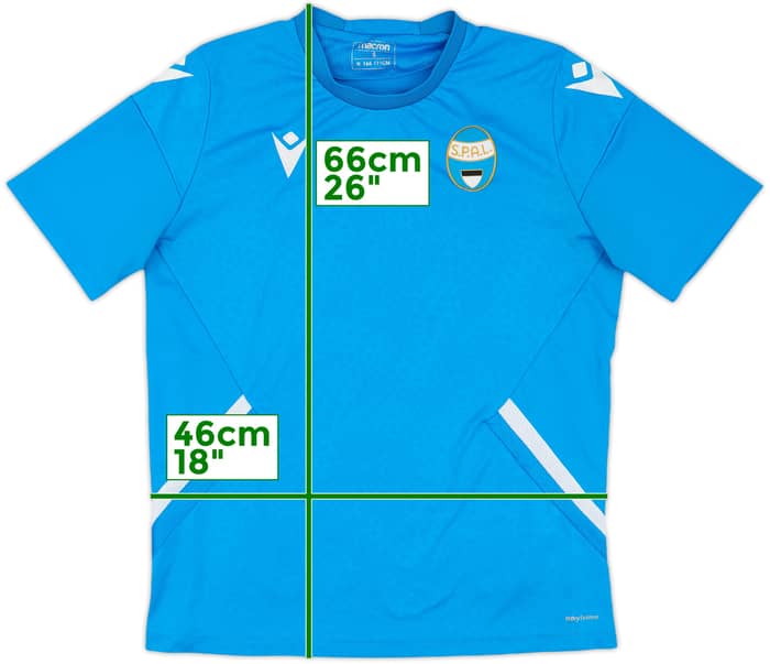 2022-23 SPAL Macron Training Shirt - 8/10 - (S)