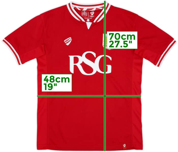 2015-16 Bristol City Home Shirt - 6/10 - (S)