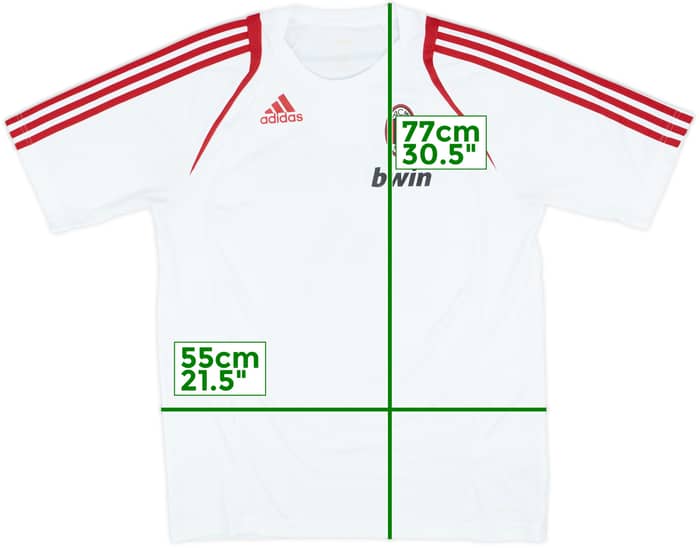 2009-10 AC Milan adidas Training Shirt - 8/10 - (L)