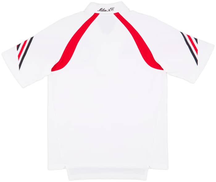 2003-04 AC Milan adidas Polo Shirt - 9/10 - (M/L)