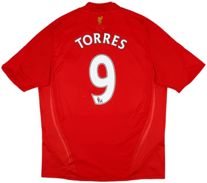 2008-10 Liverpool Home Shirt Torres #9 - 5/10 - (L)