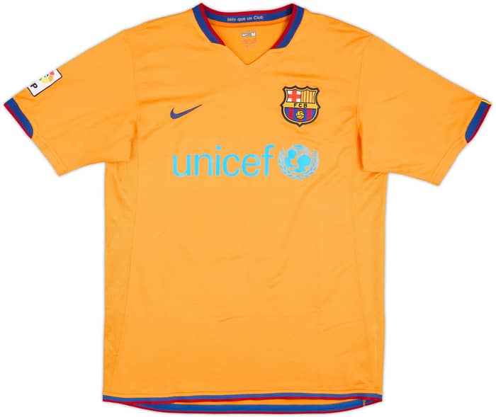 2006-08 Barcelona Away Shirt Ronaldinho #10 - 10/10 - (M)