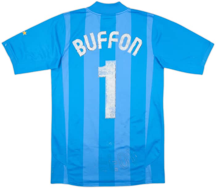 2007-08 Juventus GK S/S Shirt Buffon #1 - 4/10 - (S)