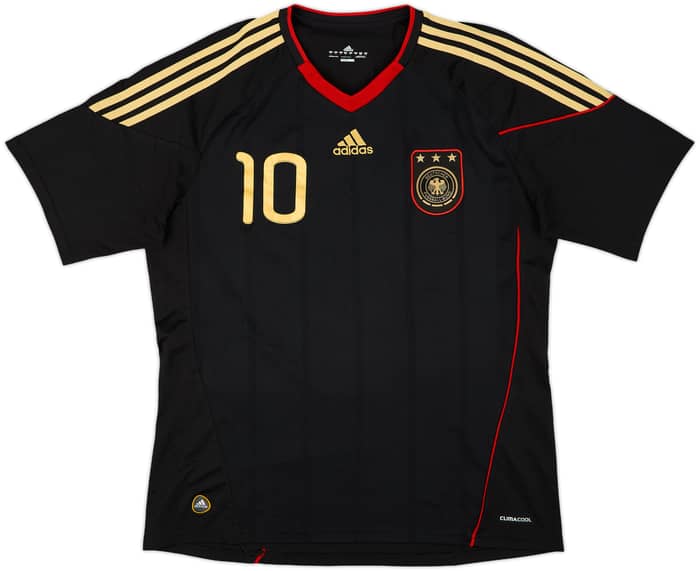 2010-11 Germany Away Shirt Podolski #10 - 8/10 - (L)