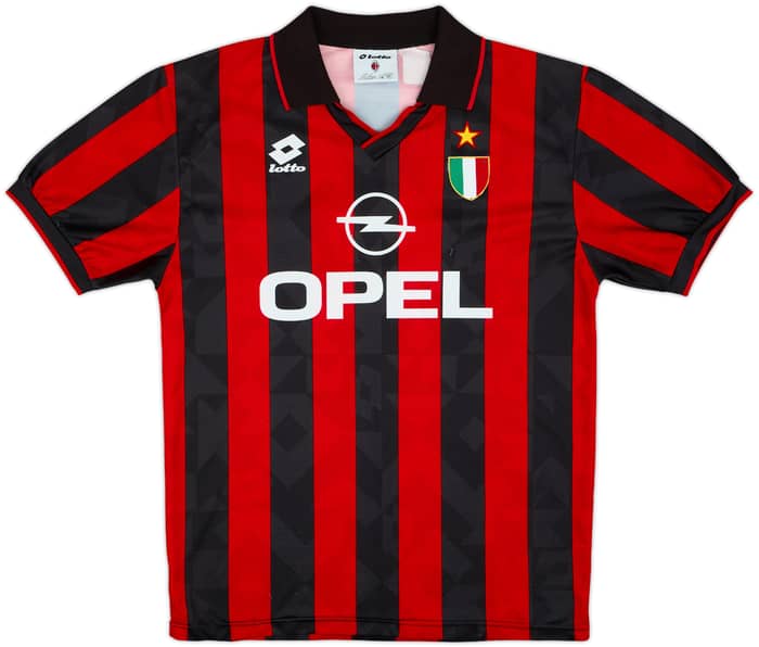 1994-95 AC Milan Home Shirt #9 - 7/10 - (L)