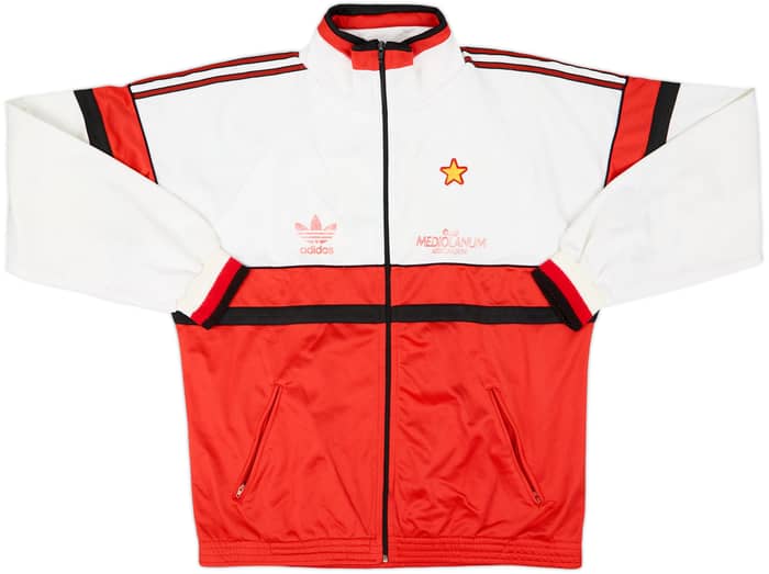 1990-92 AC Milan adidas Track Jacket - 6/10 - (L)
