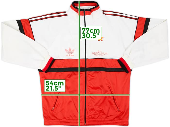 1990-92 AC Milan adidas Track Jacket - 6/10 - (L)