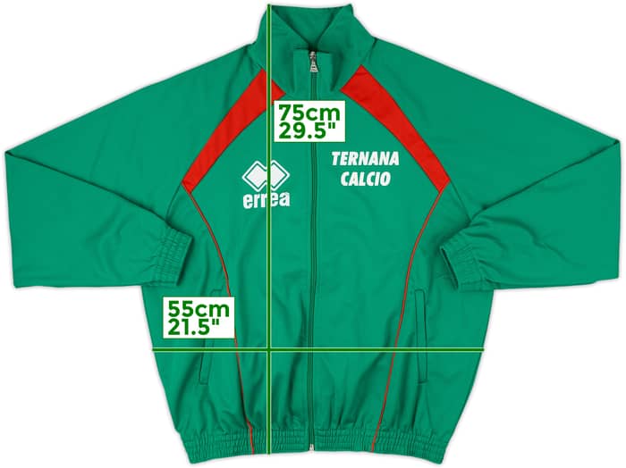 2002-03 Ternana Errea Track Jacket - 8/10 - (L)