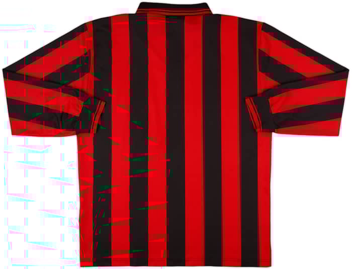 1997-98 AC Milan Home L/S Shirt - 8/10 - (XL)