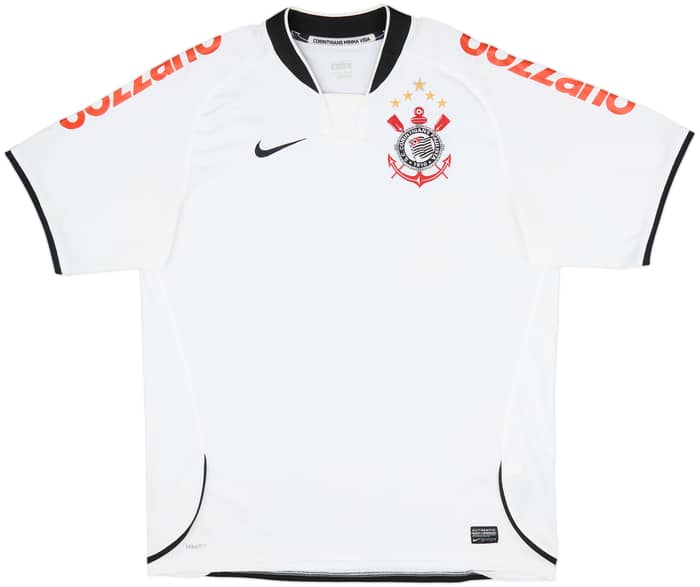 2009 Corinthians Home Shirt Ronaldo #9 - 8/10 - (L)