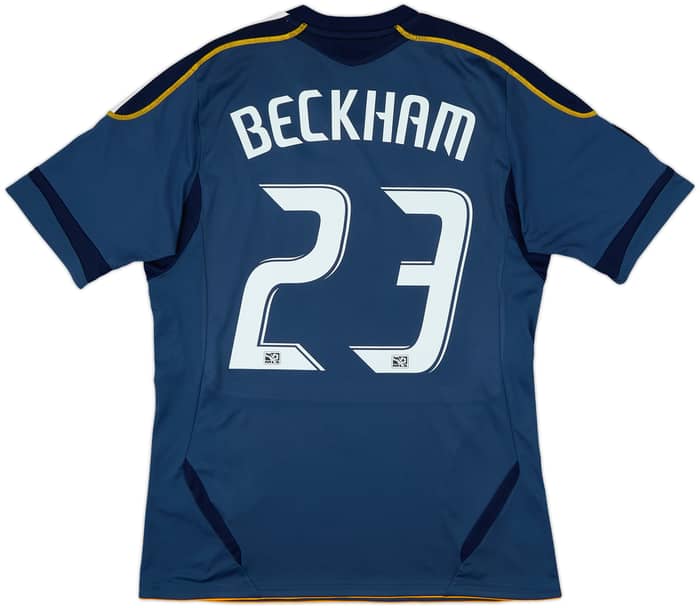 2011-12 LA Galaxy Away Shirt Beckham #23 - 6/10 - (M)