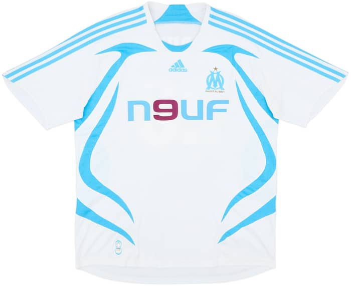 2007-08 Olympique Marseille Home Shirt Valbuena #28 - 8/10 - (L)