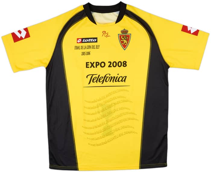2005-06 Real Zaragoza 'Copa Del Rey Final 2005-06' Third Shirt - 9/10 - (XL)