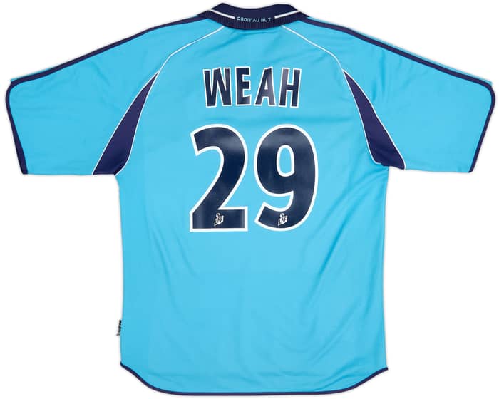 2000-01 Olympique Marseille Away Shirt Weah #29 - 6/10 - (S)