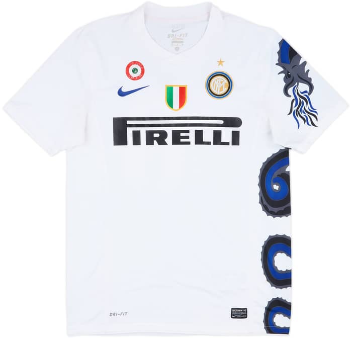 2010-11 Inter Milan Away Shirt #10 - 6/10 - (M)