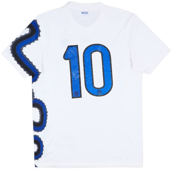 2010-11 Inter Milan Away Shirt #10 - 6/10 - (M)
