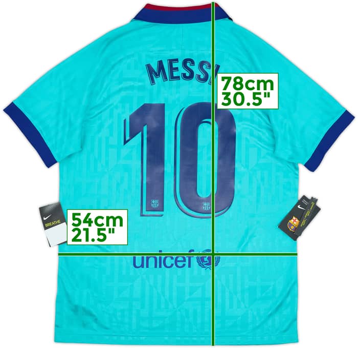 2019-20 Barcelona Third CL Shirt Messi #10 (L)