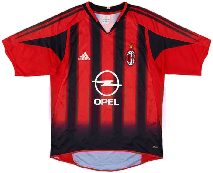 2004-05 AC Milan Home Shirt Shevchenko #7 - 4/10 - (S)