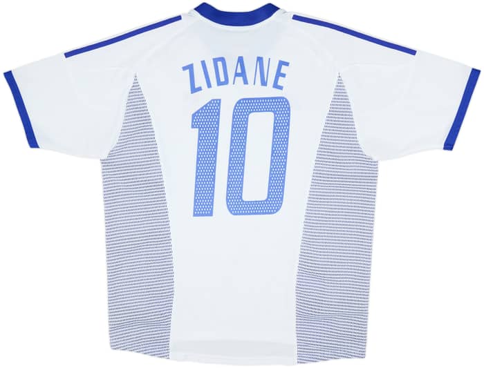 2002-04 France Away Shirt Zidane #10 - 9/10 - (L)