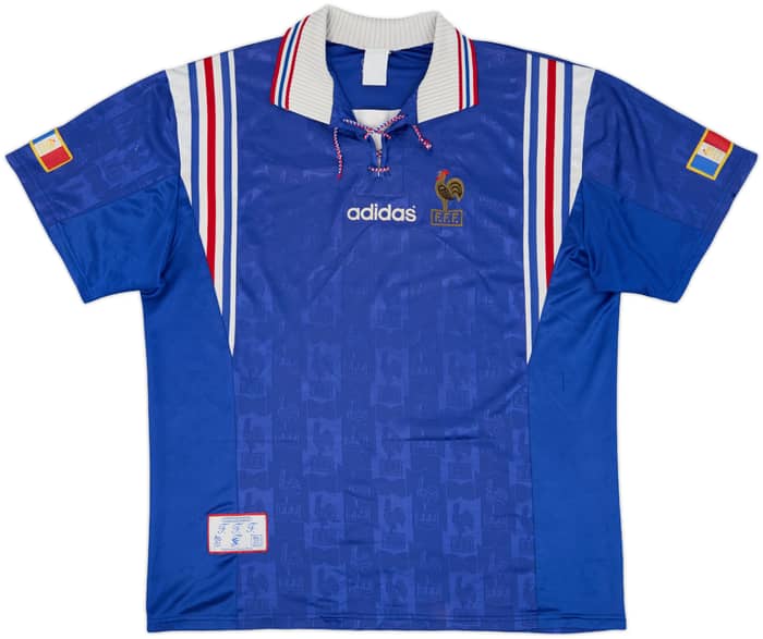 1996-98 France Home Shirt - 6/10 - (XL)