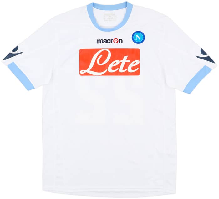 2010-11 Napoli Away Shirt Lavezzi #22 - 8/10 - (M)