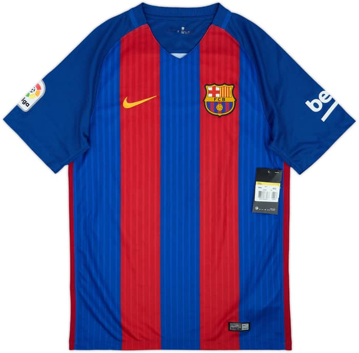 2016-17 Barcelona Home Shirt Messi #10 (S)