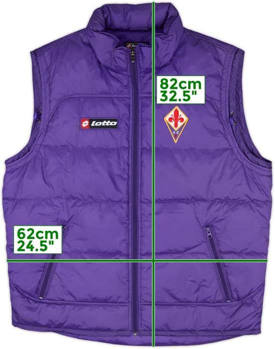 2008-09 Fiorentina Lotto Padded Gilet - 10/10 - (XL)