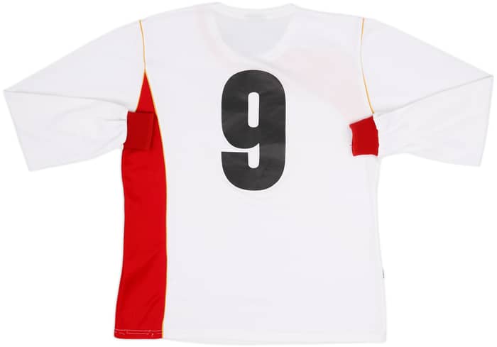 2000s Errea Template L/S Shirt #9 - 8/10 - (L)