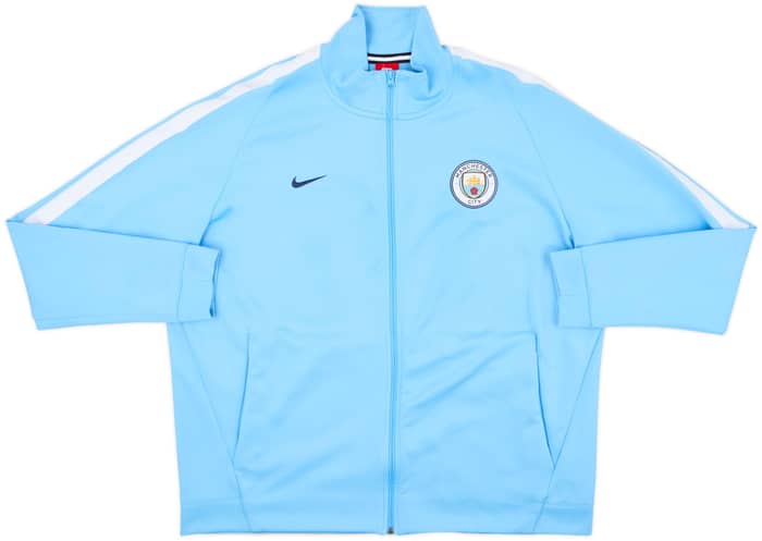 2017-18 Manchester City Nike Track Jacket - 9/10 - (XXL)