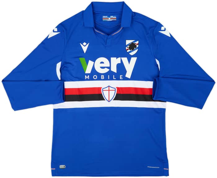 2020-21 Sampdoria Home L/S Shirt Keita Balde #10 - 8/10 - (XL)