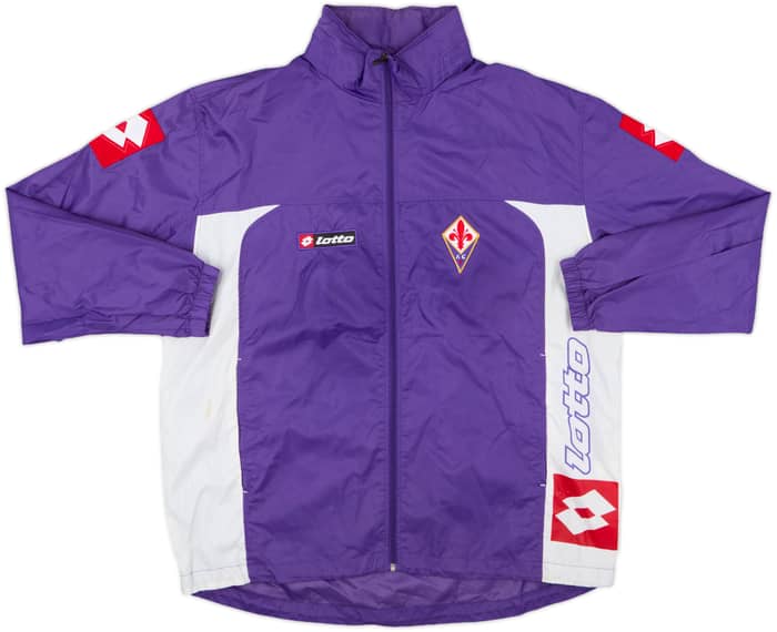 2005-06 Fiorentina Lotto Hooded Rain Coat - 8/10 - (XL)
