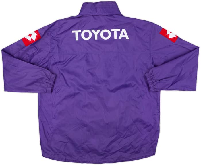 2005-06 Fiorentina Lotto Hooded Rain Coat - 8/10 - (XL)