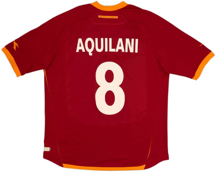 2006-07 Roma Home Shirt Aquiliani #8 - 8/10 - (XXL)
