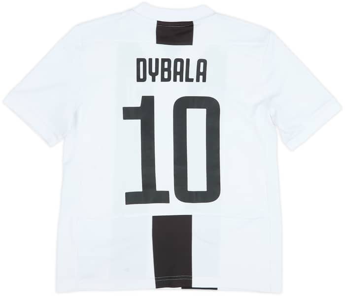 2018-19 Juventus Home Shirt Dybala #10 - 6/10 - (M.Boys)