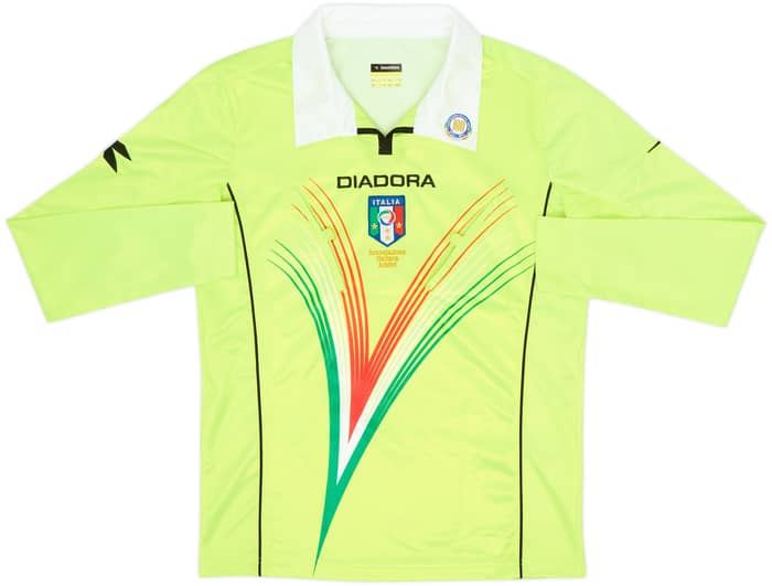 2011-12 Italy Diadora Referee L/S Shirt - 9/10 - (XS)