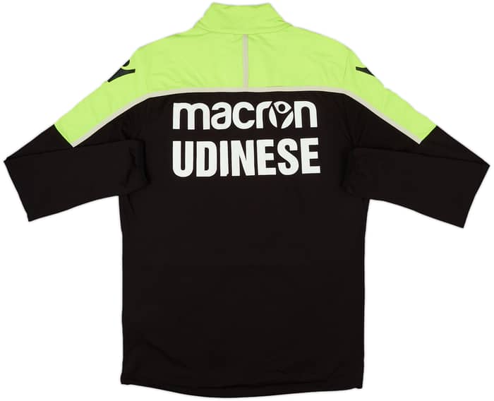 2018-19 Udinese Macron 1/4 Zip Drill Top - 5/10 - (M)