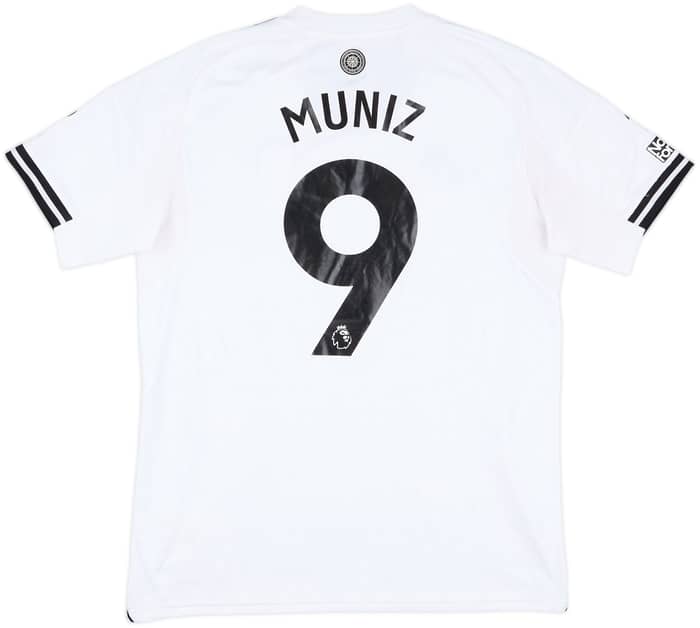 2025-26 Fulham Match Issue Home Shirt Muniz #9