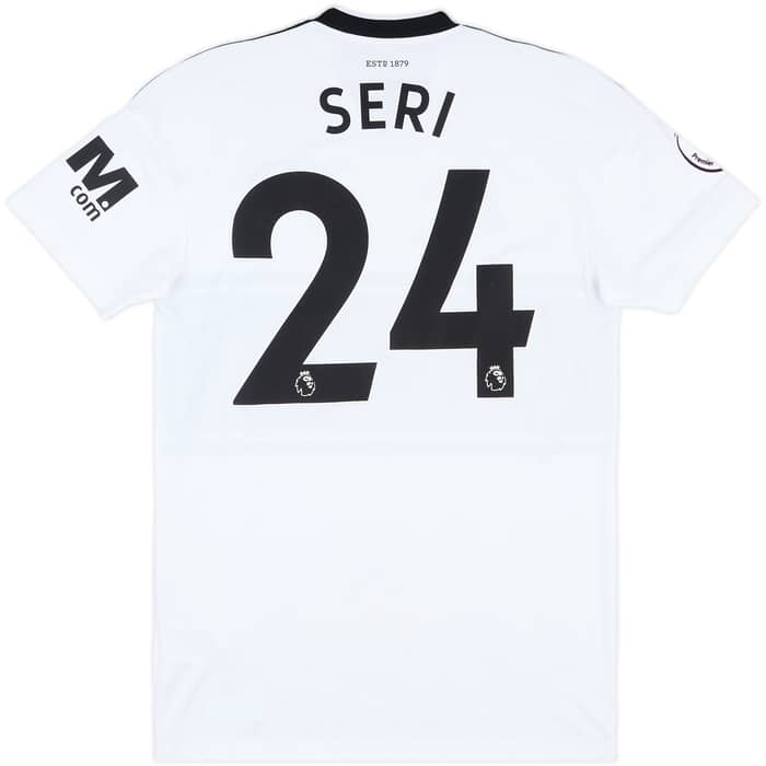 2018-19 Fulham Match Issue Home Shirt Seri #24