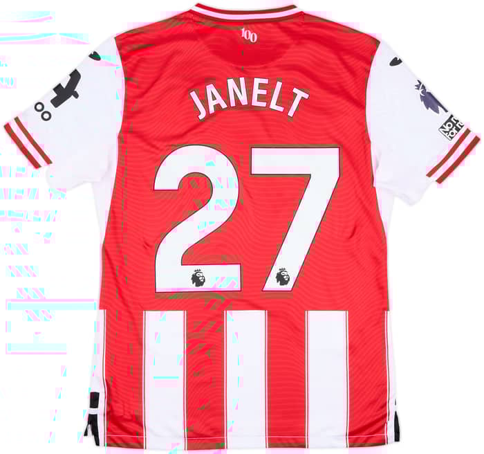 2025-26 Brentford Match Issue Home Shirt Janelt #27
