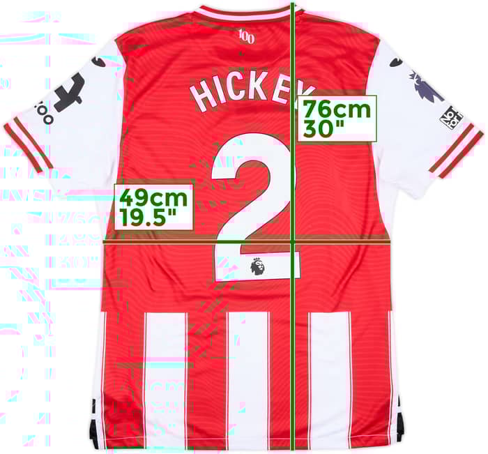 2025-26 Brentford Match Issue Home Shirt Hickey #2