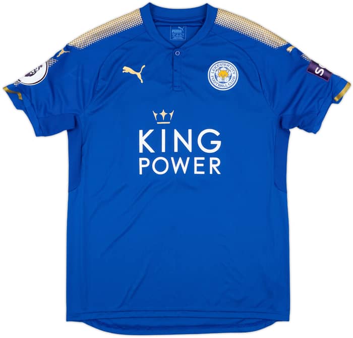2017-18 Leicester Match Issue Home Shirt James #22
