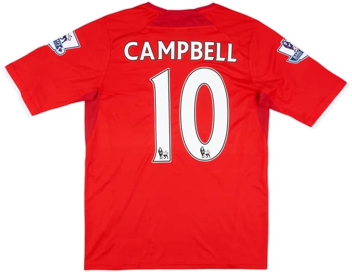 2013-14 Cardiff Match Issue Home Shirt Campbell #10